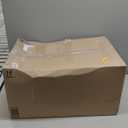 Amazon Basics Sturdy Portable 2-Door Top-Load Hard-Sided Pet Travel Carrier with Secure Ventilation, Handle, Front & Top Entry for Dogs, Cats, 22.8"L x 15"W x 13"H, Gray & Blue