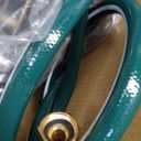 GOFORWILD Metal Decorative Wall Mount Hose Reel - Heavy Duty, Leak-Proof Connection, Holds 200ft x 5/8 Hose, Bronze Finish, Easy Assembly