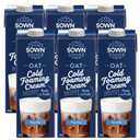 SOWN Oat Cold Foam Creamer, Vanilla - Barista Style Oat Milk Non Dairy Coffee Creamer - Ready to Froth - Plant Based, Dairy-Free, Vegan, Gluten Free, Non-GMO, Shelf Stable - 32oz (Pack of 6) (BB: 12/24/2025)