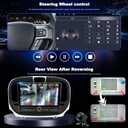 4+64G Car Radio Upgrade for Chrysler 300 300C 2015-2023, 9 Inch ISP Touch Screen Car Stereo, Wireless CarPlay Android Auto Bluetooth 5G WiFi, GPS Navigation Head Unit Multimedia Player, Backup Camera