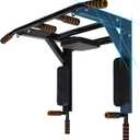 BDL Wall Mounted Pull Up Bar Chin Up bar Multifunctional Dip Station for Indoor Home Gym Workout, Power Tower Set Training Equipment Fitness Dip Stand Supports to 440 Lbs