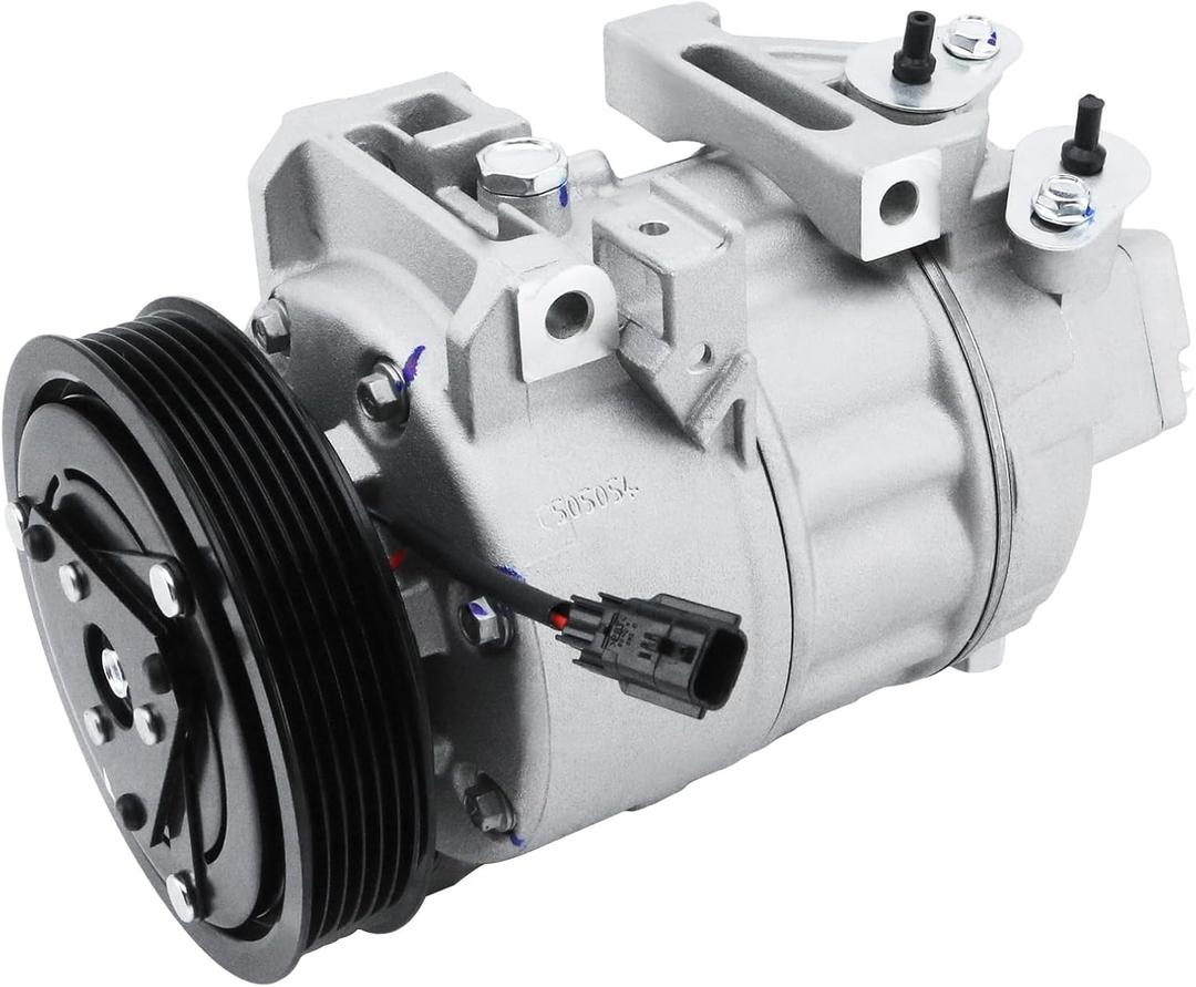 AC Compressor Compatible with Nissan Altima 2.5L 2007-2012, 2007 2008 2009 2010 2011 2012 A/C Compressor CO10886C, 67664, 68664, 92600ZE90B, 92600ZN40B, 92600ZN40A