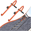 vikofan 2 Pcs Ladder Roof Hook Ridge Aluminum Ladder Stabilizer 500Lbs for Roof with Wheel for Safe and Easy Access