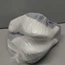 Cervical Neck Pillow for Side Sleeper - Memory Foam Pillows Ergonomic Neck Support for Pain Relief Contour Memory Foam - Adjustable Orthopedic Bed Pillows with Breathable Pillowcase