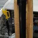 FOREHOGAR Metal Fence Post Black 4.8 Feet, Pack of 15, T Post for Wire Fence, No Dig Steel U Post Fencing for Lawn Garden Wire Mesh Fence Poles Sign Outdoor Light Duty