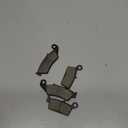 MOTOKU Front and Rear Brake Pads for CR125R CR250R CR500R XR250R XR250L XR400R XR600R XR650L XR650R for Kawasaki KX125 KX250