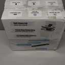 Cesun Automatic Motion Sensor Bathroom Trash Can with Lid, 2.6 Gallon Touchless Trash Bin, Smart Plastic Slim Garbage Can Small White Wastebasket for Toilet, Office, rv, Bedroom, Living Room