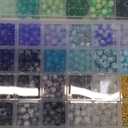 8mm Glass Beads Bracelet Making Kit, 1540pcs 70 Colors Crystal Beads for Jewelry Making, Funtopia Round Glass Beads for Bracelets and DIY Crafts, Solid and Crackle Colors