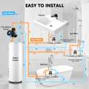 RAMATA Instant Hot Water Recirculating Pump System Kit For Tank Water Heater Recirculation Circulation Circulating Water Pump with Adjustable Hot Water Recirculating Valve Kit (Not Tankless)