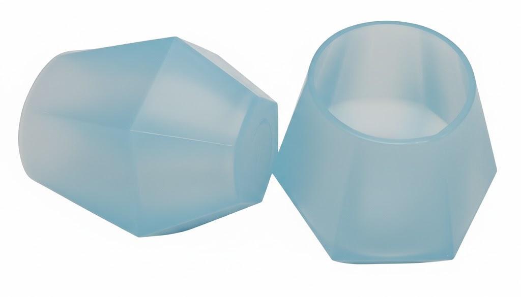 Wine2Go Diamond Silicone Wine Glasses 9oz 2 pcs