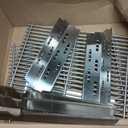 Stainless Steel 66095 Grill Grates for Weber Genesis 2 Grill Parts 66032 Flavorizer Bars 66795 Heat Deflector for Weber Genesis ii E-310 E-315 E-325 S-335 GS4 Grill Parts Replacement 18 7/8"