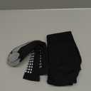 KMOLY 1 Set Kids Grip Soccer Socks and Shin Guard Sleeves for Age 7-14 Youth Boys Children Football Basketball Training