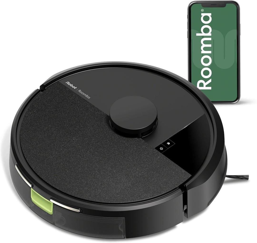 iRobot Roomba 104 Vac Robot Vacuum - Intense Power-Lifting Suction, Smart & Fast Home Mapping, Ideal for Pet Hair, LiDAR Navigation, Multi-Surface Cleaning, Cleans in Neat Rows, Self-Charging  