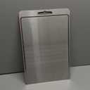 Titanium Cutting Board 100% Pure Cutting Boards With Juice Groove Metal Grade Food Double Sided Chopping Board for Cutting Meats Vegetables Fruits (Titanium-X-Large)