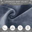 Airplane Bed for Toddler, Soft Airplane Seat Extender for Kids, Baby Airplane Travel Essentials, Grey