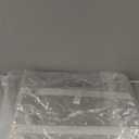 7 x 20FT Outdoor Clear Tarp Curtain Waterproof Wind-Proof 24 Mil Transparent Vinyl Tarp for Patio Pergola Garden Canopy Rainproof Anti-Tear PVC Thick Cover with Grommets