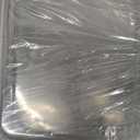 3PCS Large Clear Hard Shell Zippered Case, Diaper Bag Organizing Pouches, Waterproof Cosmetic Bag, Kid's Toy Storage Organizer Bins, Pencil Case. (White)