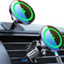 Kaistyle for MagSafe Car Mount ChargerStronger MagnetsMagnetic Wireless Car Charger with Dashboard Pad Mounting Phone Holders for Your Car Accessories for Women Men Car Mount for iPhone 17 16 15 14