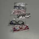 CCVOO 6 Pack Blue Light Blocking Reading Glasses, Anti Headache/Glare/Eye Strain Readers Computer Eyeglasses Women/Men (6 Pack Mix,0.00)