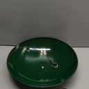 Squirrel Baffle for Bird Feeders,15.7-inch Metal Dome,Squirrel Proof, Weather Shield, with Suspension Wire Rope and Snap Hook for Bird Feeder Pole, Shepherd's Hook,Trees,1 Pack(Green)