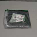 GOIACII Womens Wallets Large Capacity Credit Card Holder Rfid Wallet Women Double Zipper Pocket Leather Bifold Ladies Wristlet Clutch Wallet (A03-Black)