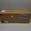 Architectural Mailboxes Franklin Post Mount Mailbox, Black with Silver Accents, FM110BEC