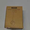 Hands Free Hair Dryer Holder Wall Mounted with Suction Cup, No Drill Installation for Damage-Free Walls, 360 Adjustable Blow Dryer Holder Fits Most Hair Dryers for Bathroom Organization 1Pack(Cream)