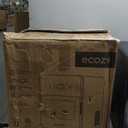 ecozy 2" Clear Ice Ball Maker Countertop with CrystalFlux Technology, 4 pcs in 40 Mins, 144 pcs/Day, Sphere Ice Maker with Enhanced Insulation, Automatic Water Supply, Self-Cleaning for Whiskey Bar (Matte Black)