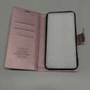 Wallet Case for iPhone 16, RFID Blocking Credit Card Holder, PU Leather Folio Flip Kickstand Protective Shockproof Cover for Apple 16 (Pink, for iPhone 16-6.1'')