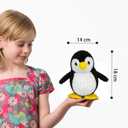 YH YUHUNG Walking Penguin Plush Toy Repeats What You Say with Clear Voice Talking Penguin Stuffed Animal Repeating Toy Animal for Boys and Girls