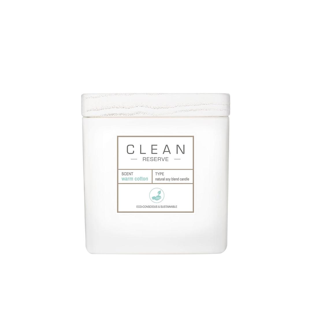 CLEAN RESERVE Home Candle Natural Soy Blend Scented Candle Premium Non-Toxic Candle Made with Sustainable Ingredients Up to 40 Hour Burn Time 8 oz