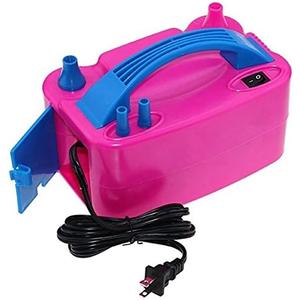 Portable Electric Air Balloon Pump with Double Nozzle - Wedding Party Event Birthday Graduation Decorations Supplies