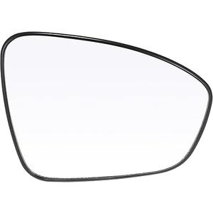 X AUTOHAUX Car Rearview Right Passenger Side Heated Mirror Glass Replacement with Backing Plate for Nissan Sentra 2020 2021