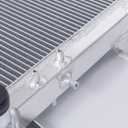 Full Aluminum Radiator Compatible with 2007-2017 Jeep Wrangler V6 3.6L 3.8L MT AT,JK Unlimited 2018