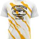 Men's City Shirts Football Fans T-Shirt Mens Football Fans Athletic City T-Shirt Short Sleeve