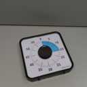 Secura 60-Minute Visual Countdown Timer, 7.5-Inch Oversize Classroom Visual Timer for Kids and Adults, Durable Mechanical Kitchen Timer Clock with Magnetic Backing (Blue)