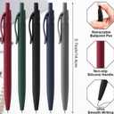 300 Pack Black Pens Bulk Retractable No Bleed Click Black Ink Smooth Writing Ballpoint Pens for School Office Supplies, 1.0mm