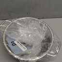 PriorityChef Premium Stainless Steel Colander for Kitchen, Durable Rice and Pasta Strainer with Handle, Rust-Resistant & Dishwasher Safe, 3 Qt