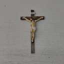 TALPGOD Crucifix Wall Cross,Jesus Cross Home Décor, Jesus Statue Catholic Hanging Crosses for Wall Art,Religious Wall Crucifix Decor,Crucifijos Catolicos Crosses Wall Decor 10 Inch