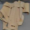 Fit Geno Back Brace Posture Corrector for Men & Women: Shoulder Straightener Adjustable Full Back Support Pain Relief - Scoliosis Hunchback Spine Corrector (Medium/Large) (Beige)