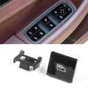 Jaronx Compatible with Porsche Window Switch Button, Front Driver Side Power Window Switch Button Cover Replacement Compatible with Cayenne 2018-2024, Panamera 2017-2024