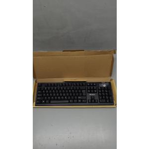 Verbatim Slimline Wireless Keyboard 2.4GHz USB Plug-and-Play Numeric Keypad Adjustable Tilt Legs Wireless Full-Size Computer Keyboard Compatible with PC, Laptop -Frustration Free Packaging Black 70738