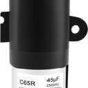 W11158830 Washer Capacitor 45uF for Whirlpool Kenmore Washing Machines | W10625045 W10390451 W10866249 WPW10625046 OEM Replacement Motor Run Capacitor