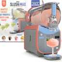 Ninja SLUSHi Max XXL Smart Frozen Drink Maker, Top Performance, Smart Technology, Party-Size 150 Oz Capacity, No Ice Needed, 6 Programs, Ideal Temp, Texture up to 12 Hours, Peach, FS605
