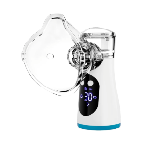 Portable Nebulizer, 2022 Effective for Breathing Treatment, Upgraded Larger Mist - with Gear Adjustment Perfect for Adults and Kids, Self-Cleaning Mode, with a Set of MedicaI-Grade Kits