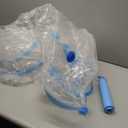 OUKENS Vacuum Storage Bag, 6-Piece Quilt Vacuum Storage Bag, Transparent Travel Blanket Clothing Vacuum Compression Bag, Large Space Saving Vacuum Sealed Storage Bag(28.00 * 22.00 * 8.00)