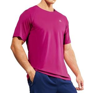 Haimont Men's Athletic Short Sleeve T Shirts Moisture Wicking Breathable Running Workout Gym Active Tee, Crew Neck XL