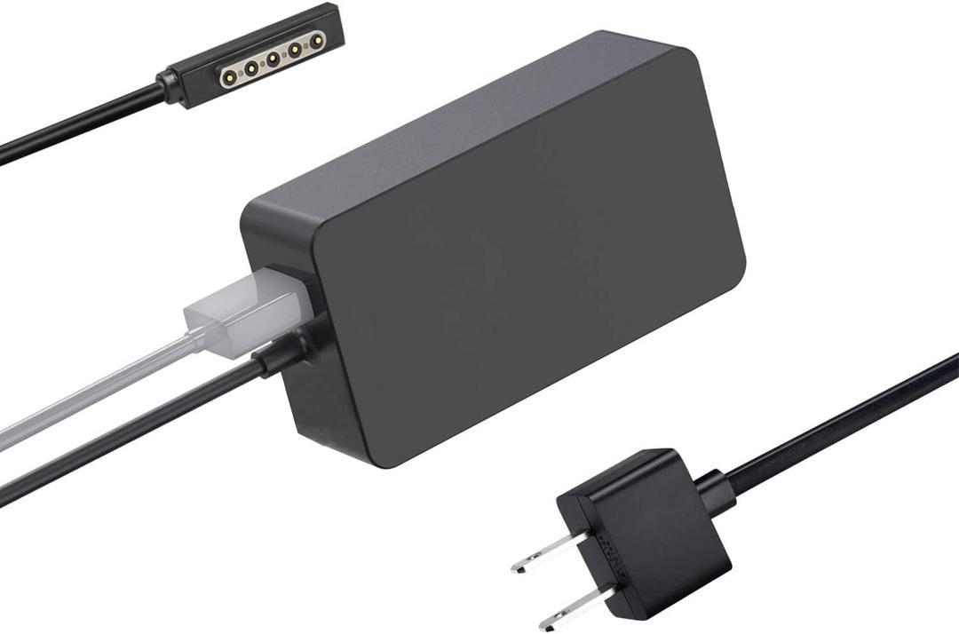TREE.NB 48W 12V 3.6A Power Adapter Charger, Replacement for Microsoft Surface Pro 2 Surface Pro 1 & Surface RT Tablet, Windows 8 Tablet 1536 with 5V/1A USB Port