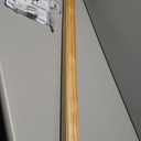 3FT Solid Wood Stair Handrail for Indoor Stairs, Outdoors Stair Railings, Sturdy Wall Mounted Non-Slip Safety Design, Elderly-Friendly & Child-Safe, with Banister Hardware and Brackets