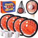 Playzap Toss and Catch Ball Set Ultra Soft Fabric Pain-Free - Valentine Gift for Toddlers Kids Boys Girls 2-4 5-7 8-13+ Yrs - Baseball Glove Toy Indoor Outdoor Yard Game & Beach/Pool Toy Set 4 Pack